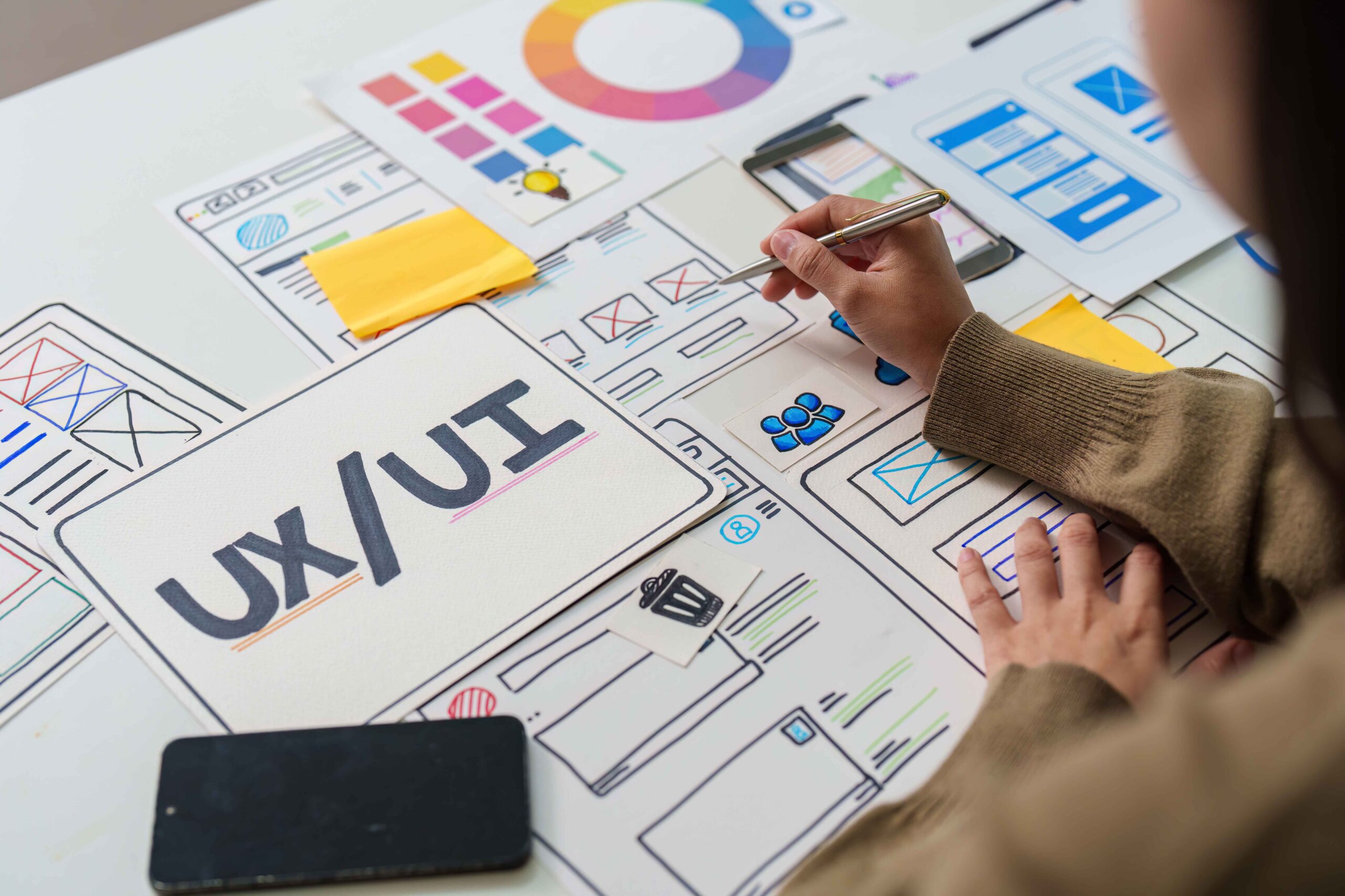 Webfejlesztés vállalkozásoknak – UI/UX tervezés